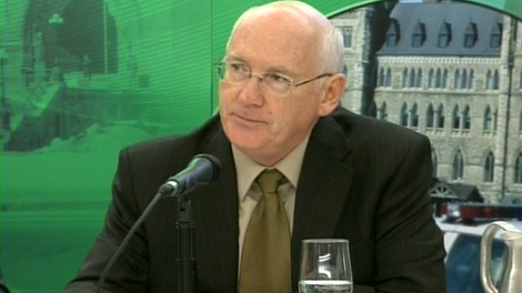 Commission chairman Paul Kennedy delivers his report during a press conference in Vancouver, Tuesday, Dec. 8, 2009.