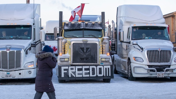 Truckers' 'freedom convoy' set to rally at Parliament Hill