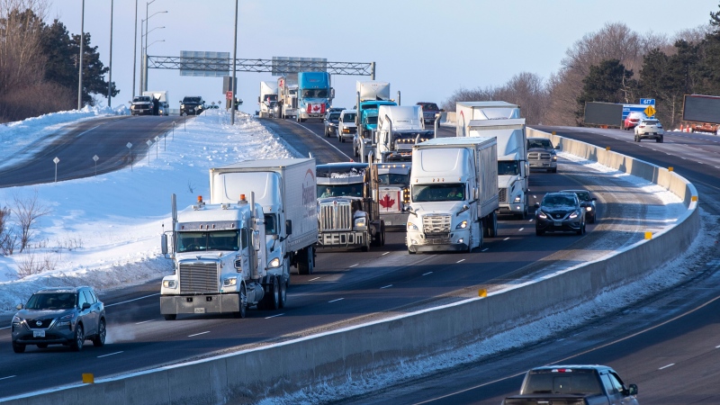 CTV National News: Truckers convoy in Ottawa