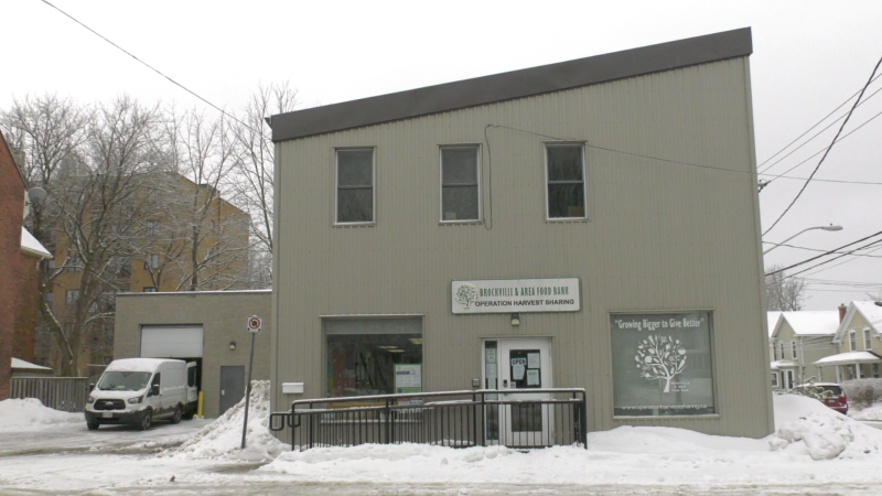 The Brockville and Area Food Bank. (Nate Vandermeer/CTV News Ottawa)