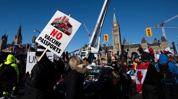 Konvoi pengemudi truk: Rumah sakit Ottawa merasakan dampaknya