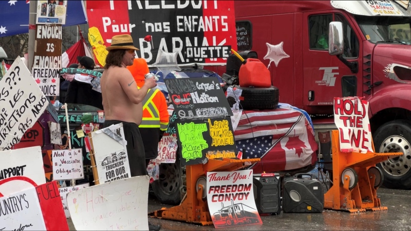 Police increasing presence in downtown Ottawa ahead of 'Freedom Convoy' anniversary 