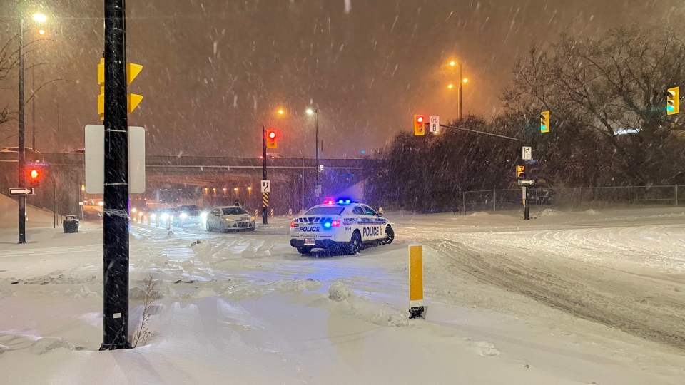 Ottawa police checkpoint