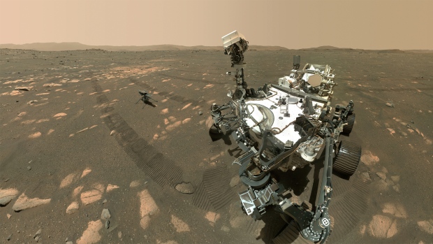 Il rover si affaccia sull’antico fiume Marte