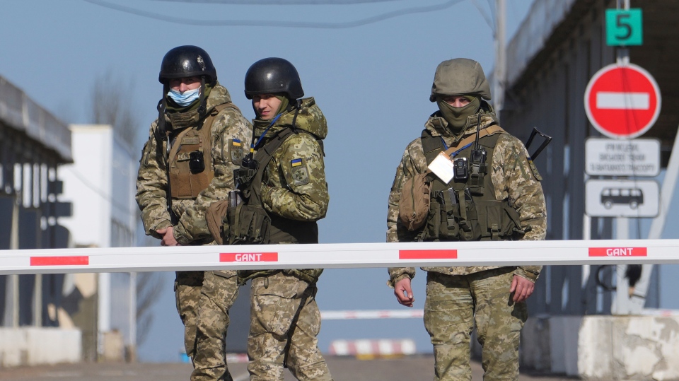 Ukraine border guards