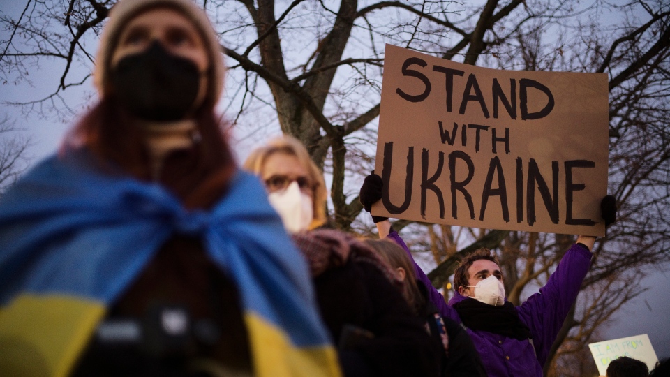 russia ukraine protests