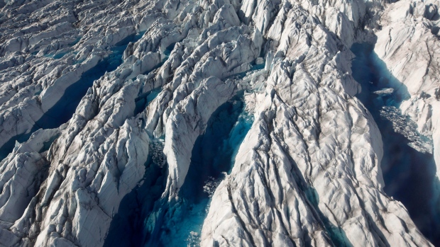 Greenland's ice is melting from the bottom up -- and far faster than previously thought, study shows