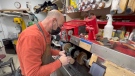 Owner of Bytown Shoe Repair, Joseph Haddad. (Dave Charbonneau/CTV News Ottawa)
