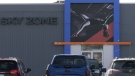 Children's birthday presents went missing after they were loaded into the wrong vehicle after a party at Sky Zone in Windsor, Ont. pictured on Wednesday, Feb. 23, 2022. (Angelo Aversa/CTV Windsor)