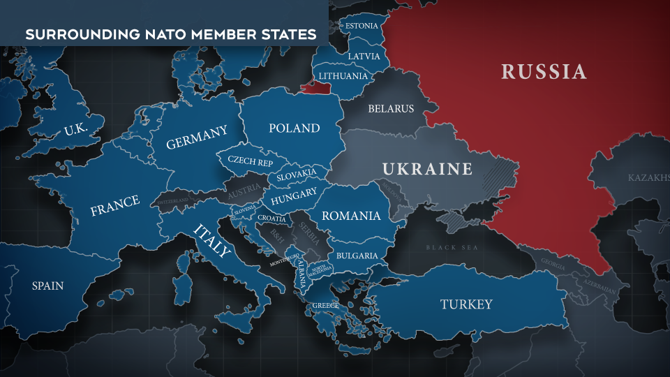 Ukraine and NATO members (CTV News)