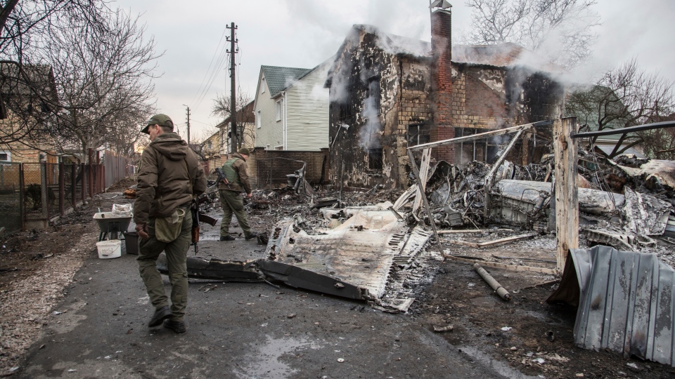 Kyiv damage
