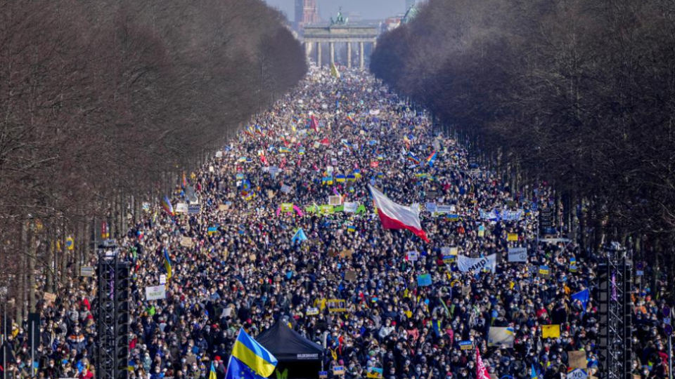 Berlin Ukraine protest