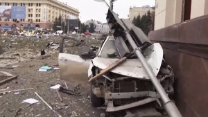 A look at Kharkiv following bombing