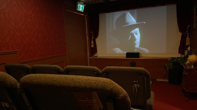 Seating to watch the screen at Little Prince Cinema (Heather Senoran / CTV Kitchener)