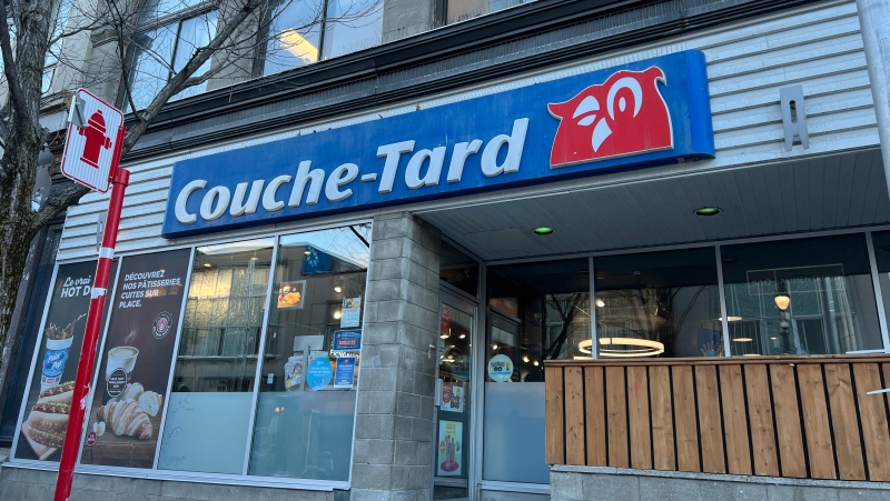 Couche Tard in Montreal. (Daniel J. Rowe/CTV News)