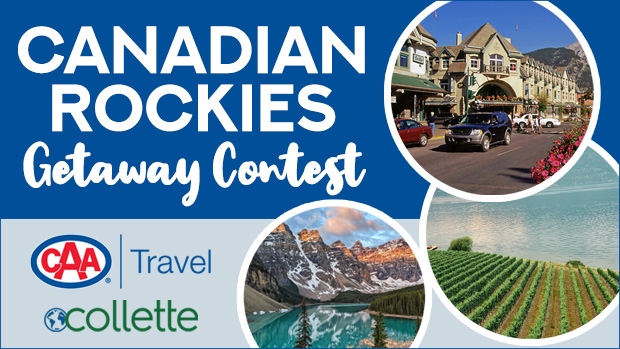 Canadian Rockies Getaway Contest Header