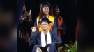 88-year-old man graduates alongside granddaughter