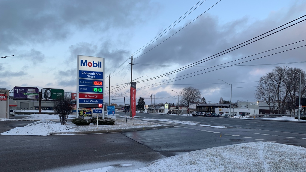Gas prices in Kitchener