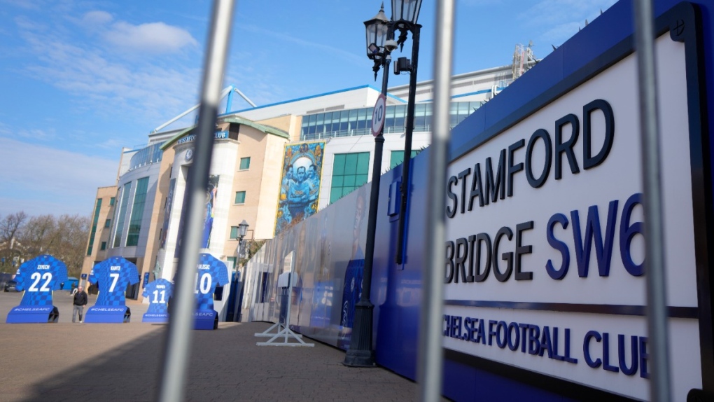 Chelsea football club's Stamford Bridge stadium
