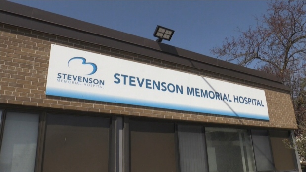 Stevenson Memorial Hospital in Alliston, Ont. (CTV News Barrie)