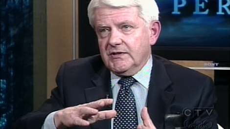 Peter Tinsley, the former chair of the Military Police Complaints Commission, speaks with CTV's Question Period on Sunday, Dec. 13, 2009.