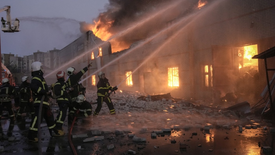 Kyiv firefighters