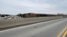 A look at Highway 416 from the Barnsdale Road overpass. (Peter Szperling/CTV News Ottawa)