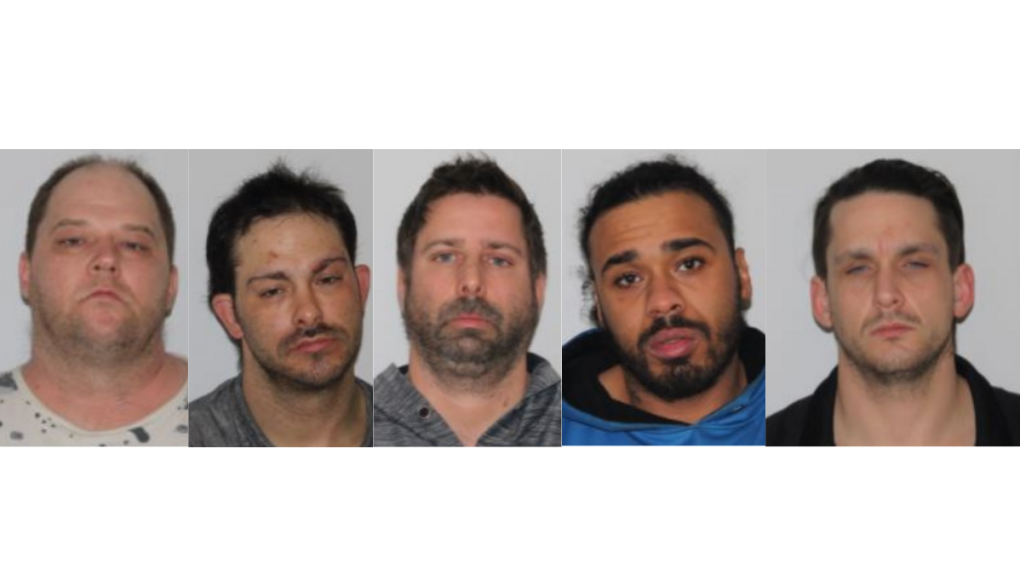 Five arrested in car theft ring