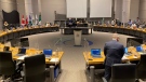 Council returned to its first in-person sitting in more than two years on Wednesday, March 23, 2022. (Leah Larocque/CTV News Ottawa)