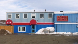 Living Space homeless shelter. March 2022 (Lydia Chubak/CTV Northern Ontario)