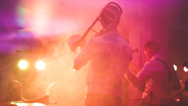A jazz band performs in this undated file photo. (Lucas Allmann / Pexels)