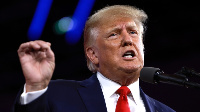 Former U.S. president Donald Trump faces the first real test of his political prowess since leaving office. (Joe Raedle/Getty Images/CNN)