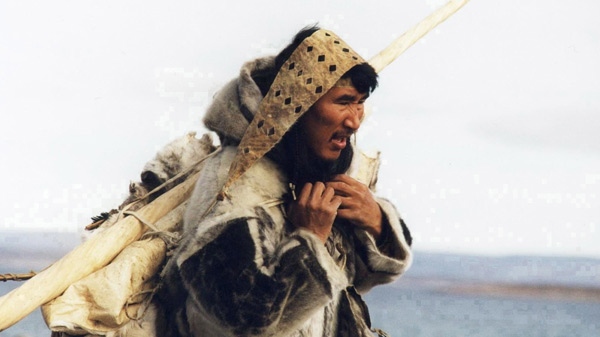 Natar Ungalaq is shown in a scene from the movie Atanarjuat. (THE CANADIAN PRESS / HO)