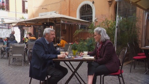 Author and long-time Vatican correspondent Gerard O'Connell sits down with CTV National News' Chief Anchor and Senior Editor Lisa LaFlamme in Rome, Italy on March 28, 2022.