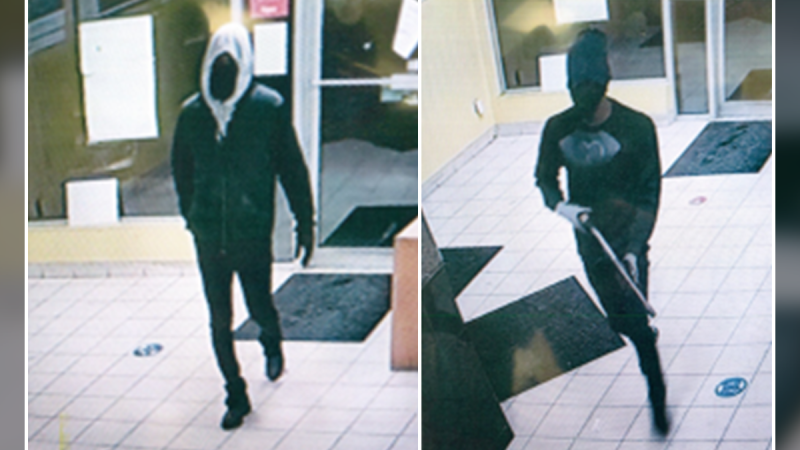 Ottawa police are searching for suspects in an armed robbery on Bank Street that happened Dec. 30. (Ottawa Police Service)