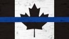 Calgary police officers have been told to stop wearing 'thin blue line' patches by April 1, 2022. (Calgary Police Commission)