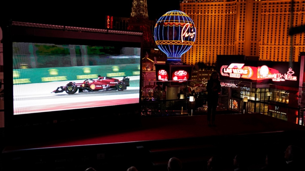 During the F1 announcement in Las Vegas