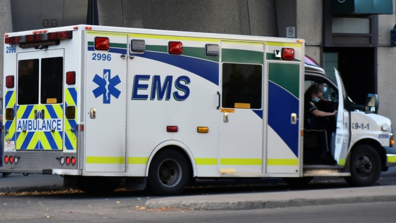 A stock photo of a Calgary ambulance. (Getty Images)