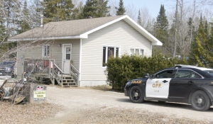 Officials with M'Chigeeng First Nation on Manitoulin Island say one person has been killed in another shooting involving non-band members. It happened at a Pine Street residence just after 1:25 a.m. Tuesday, the UCCM Anishnaabe Police Service said in a news release. (Ian Campbell/CTV News)