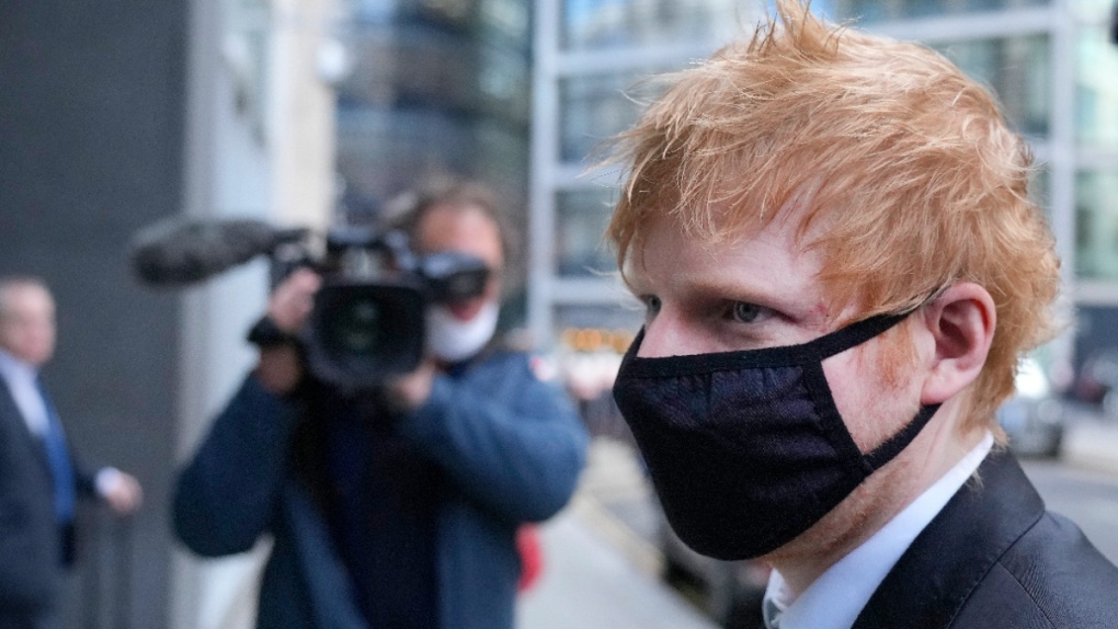 Ed Sheeran in London in March, 2022