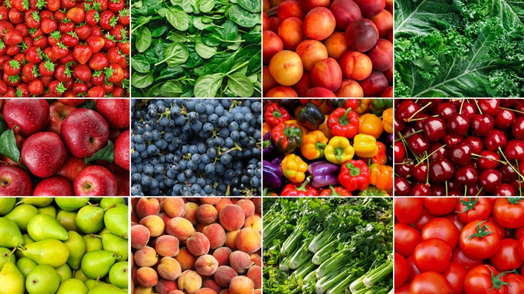The 'Dirty Dozen' fruits and veggies