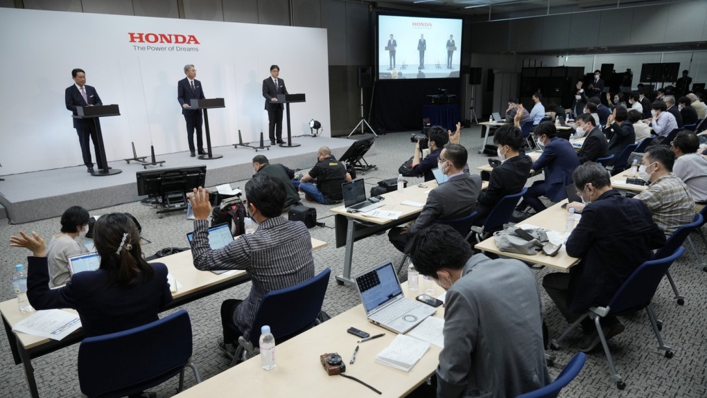 Honda press conference