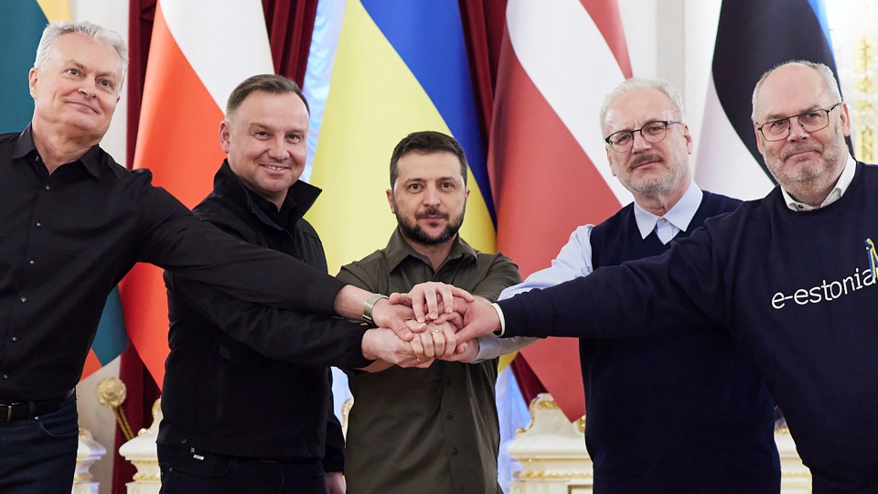 Baltic leaders in Kyiv