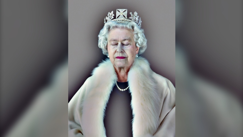 Queen Elizabeth II protrait