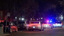 A man was stabbed inside a Montreal North apartment building.