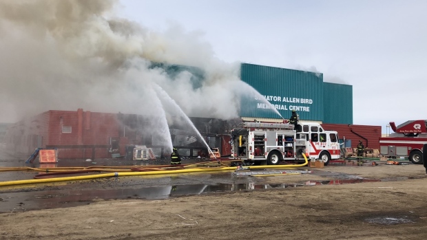 'It's just devastating': Fire destroys major event centre in Prince Albert