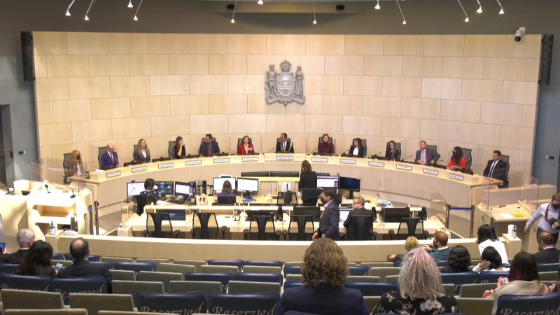 Edmonton City Council in a file photo.