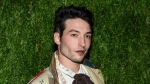 FILE - Ezra Miller attends the 15th annual CFDA/Vogue Fashion Fund event at the Brooklyn Navy Yard, Nov. 5, 2018, in New York. (Photo by Evan Agostini/Invision/AP, File) 