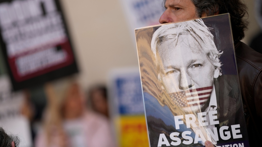 Julian Assange April 20 2o22