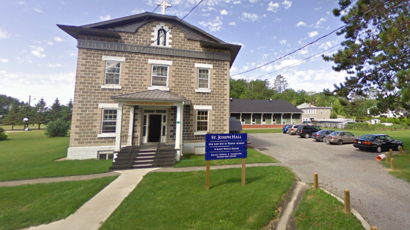 Our Lady Seat of Wisdom College in Barry's Bay, Ont. (Google Streetview)